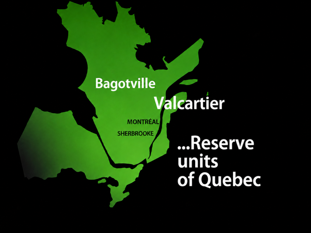 quebec map bagotville valcartier